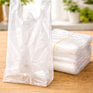 Sacola Alça Camiseta - Express Transparente